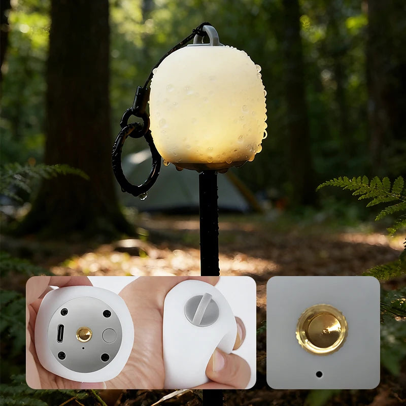 Rechargeable LED Camping Lantern for Hiking and Outdoor Use