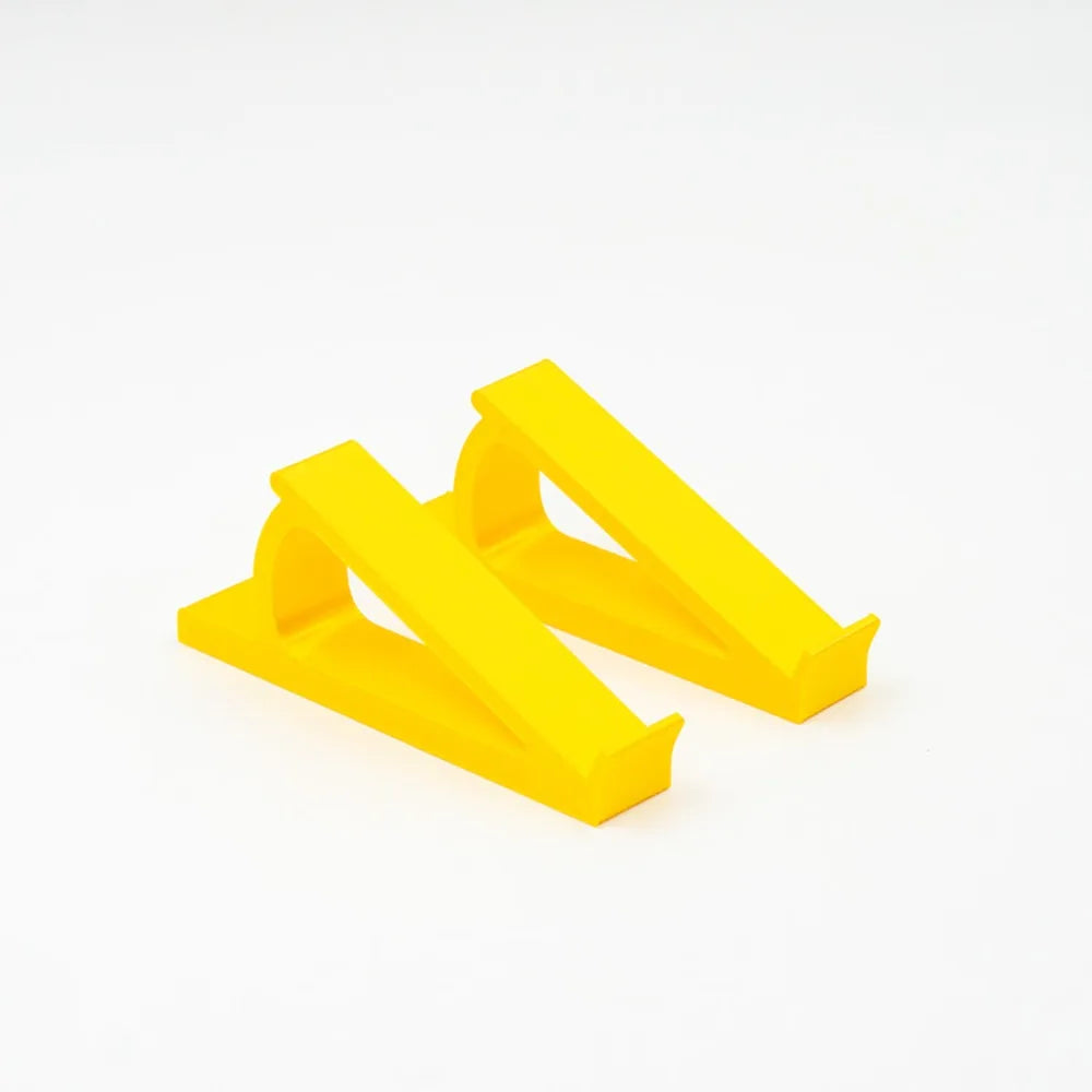 Coppia di rialzi in plastica per tastiera