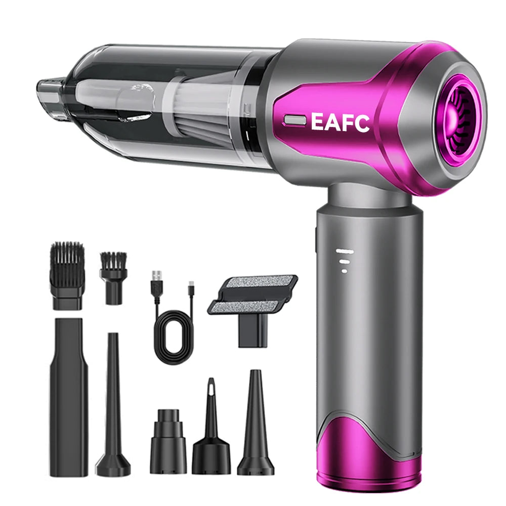 Cordless Handheld Vacuum 30000Pa for Car, Home, and Pet Hair