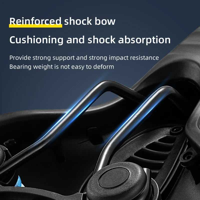 ROCKBROS Hohler Fahrradsattel, atmungsaktiv, stoßdämpfender Fahrradsitz