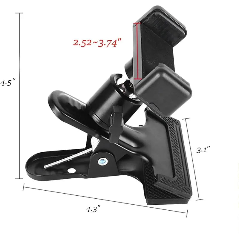 Guitar Headstock Phone Holder for Lyrics and Scores