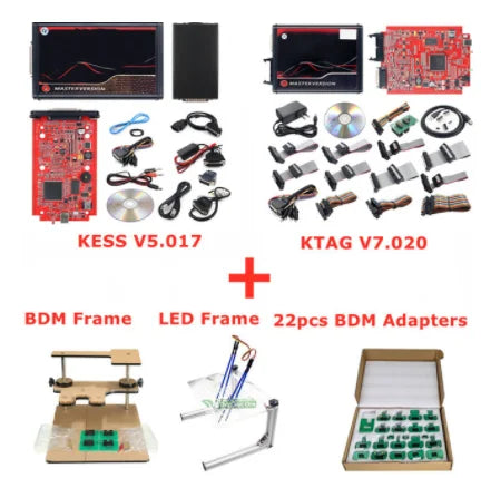EU Red Kess 5.017 & KTAG 7.020 ECU Flash Tool Master Kit