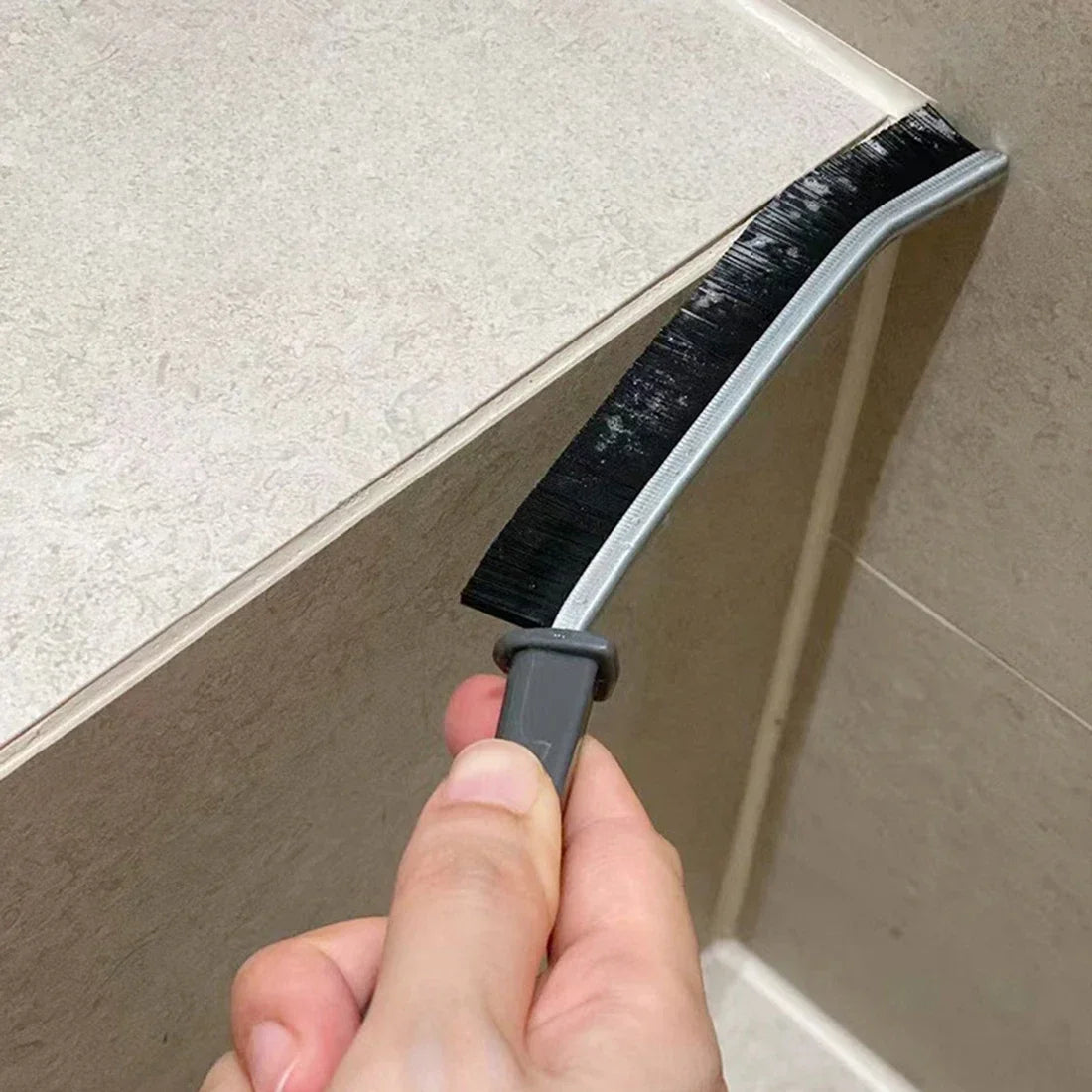 5PCS Crevice Cleaning Brush for Tile Grout and Tight Gaps