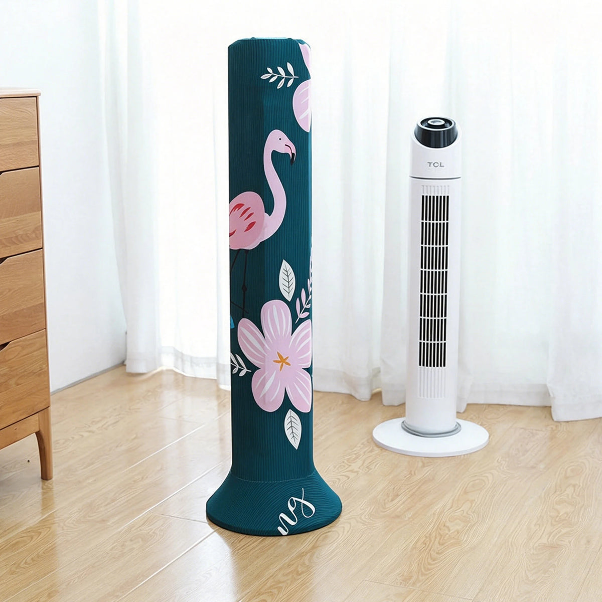 Housse anti-poussière pour ventilateur tour - Options de taille