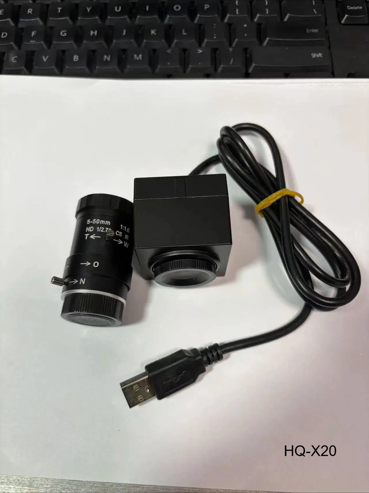 4K 1080P USB Box Camera met 8MP Sensor en Varifocale Lens