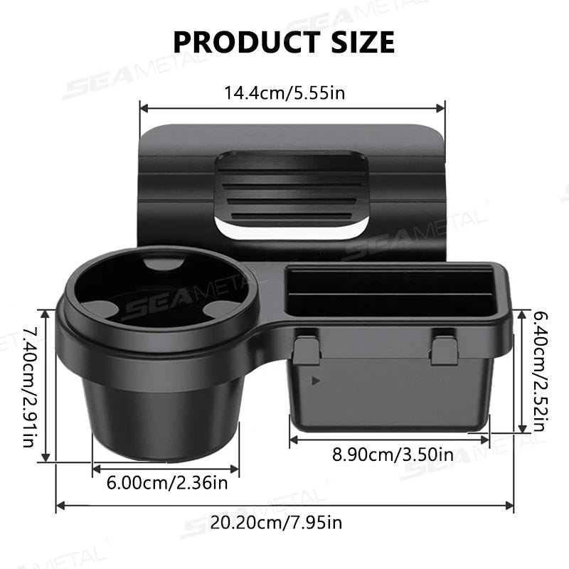 4 in 1 Car Door Organizer Hanging Cup Holder