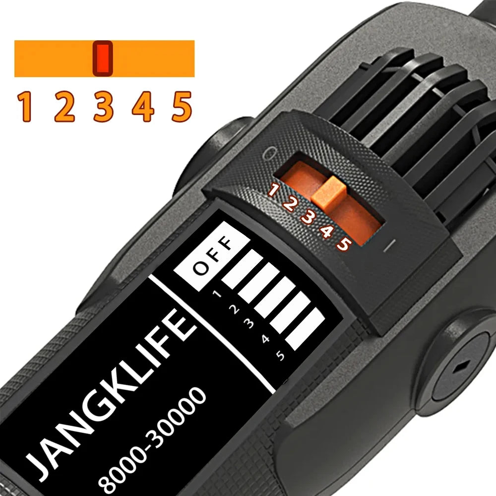 JANGKLIFE 110V 220V Power Tools Electric Mini Drill Die Grinder Engraver Polisher with Rotary Tools Set Kit For 3000 4000
