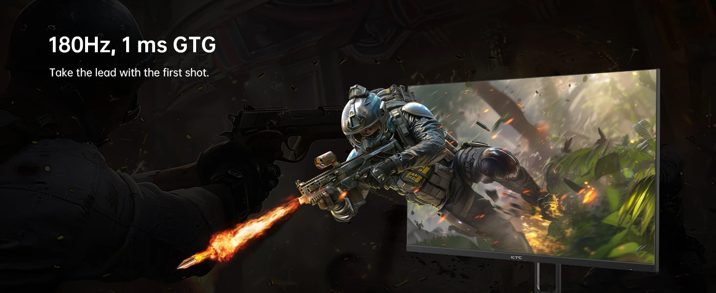 KTC H27T22C 27" Gaming Monitor 180Hz QHD Fast IPS