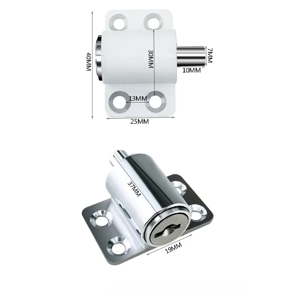 Aluminium Alloy Fixed Buckle Lock for Sliding Windows and Doors