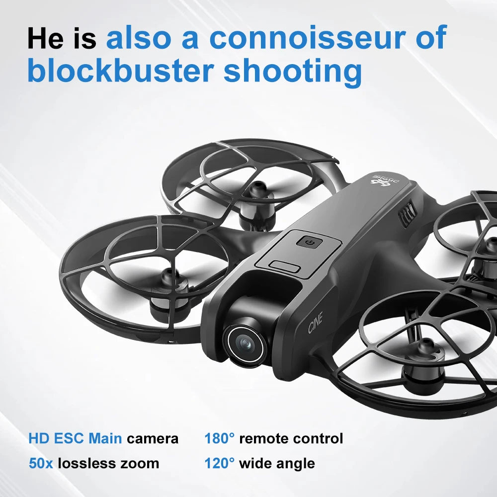 Lenovo V666 4K WiFi Drone with Obstacle Avoidance & Brushless Motor