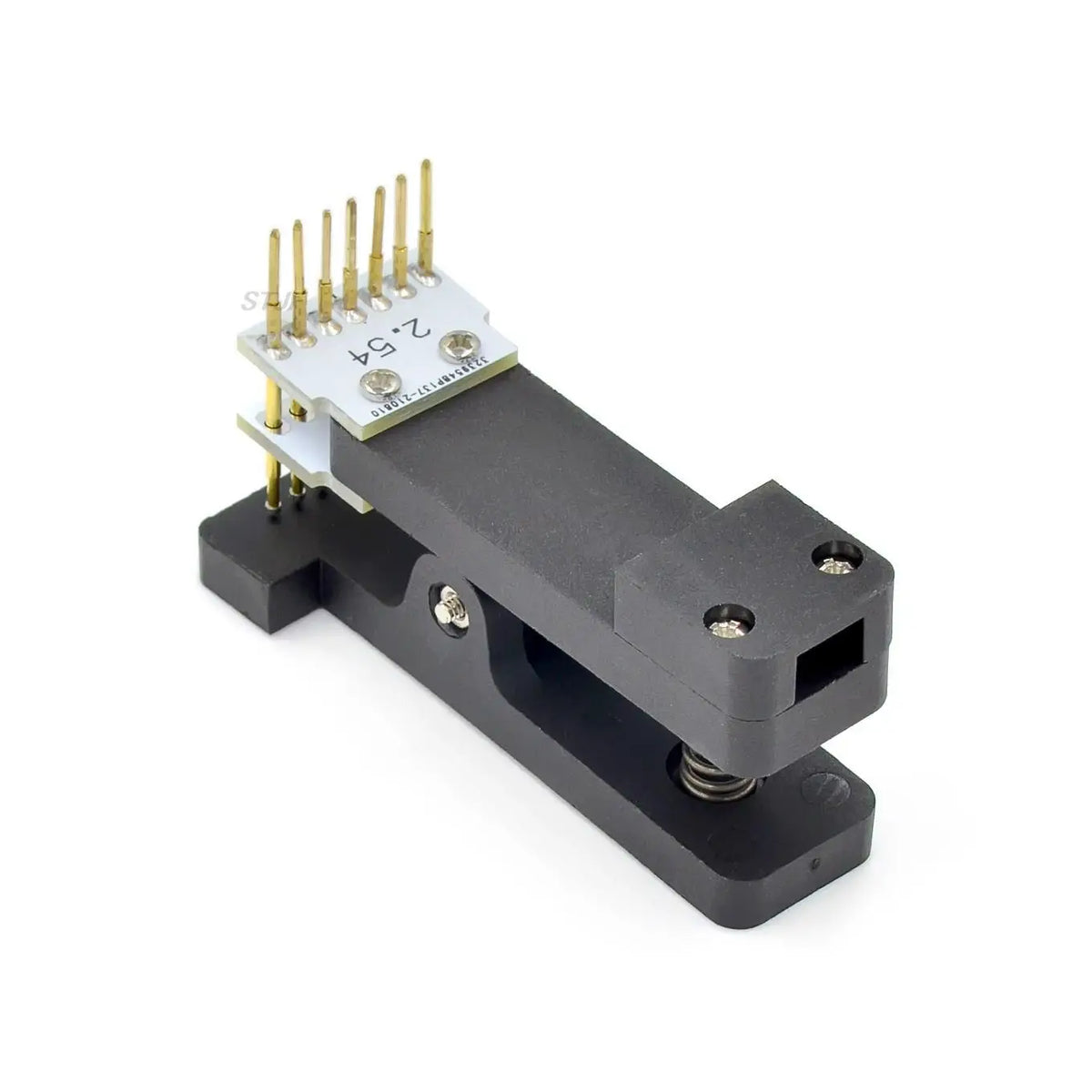 Opciones de clip de programación PCB con pin pogo de 2.54 mm