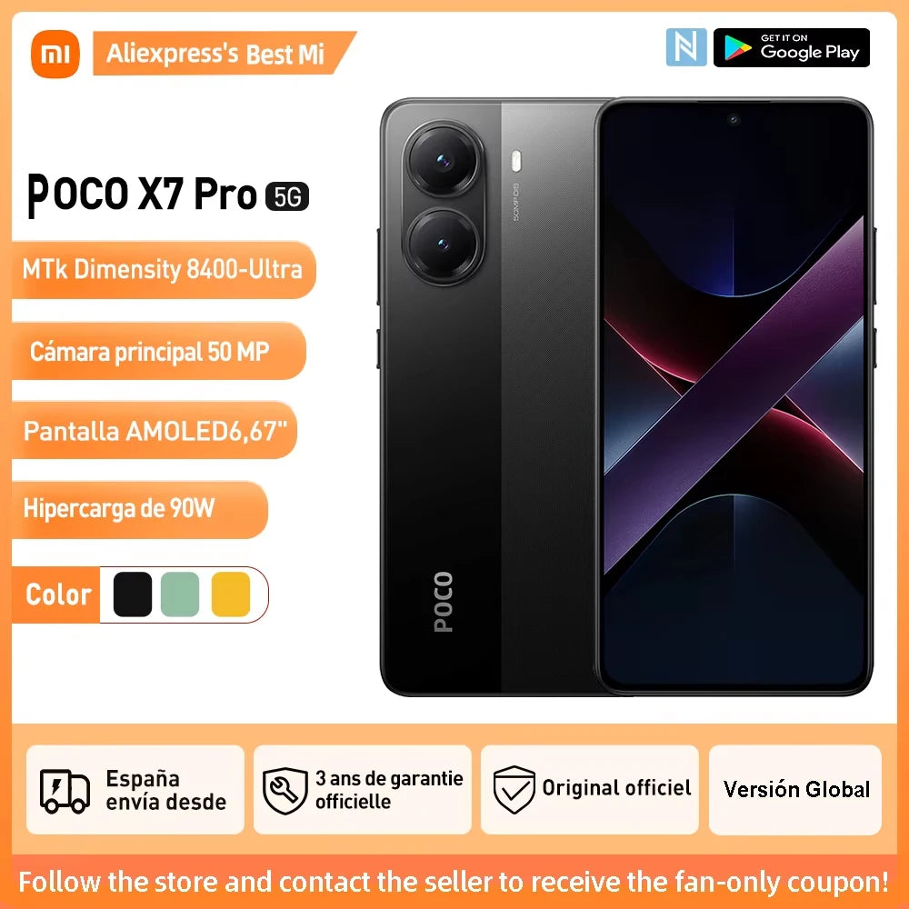 POCO X7 Pro 5G Global Smartphone