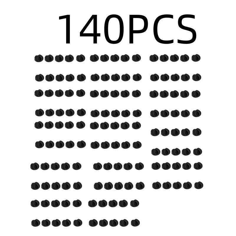 10/20Pcs Cable Clips Winder Silicone Cable Organizer Desktop Wire Storage Charger Cord Holder for Car USB Charging Tablet Wire