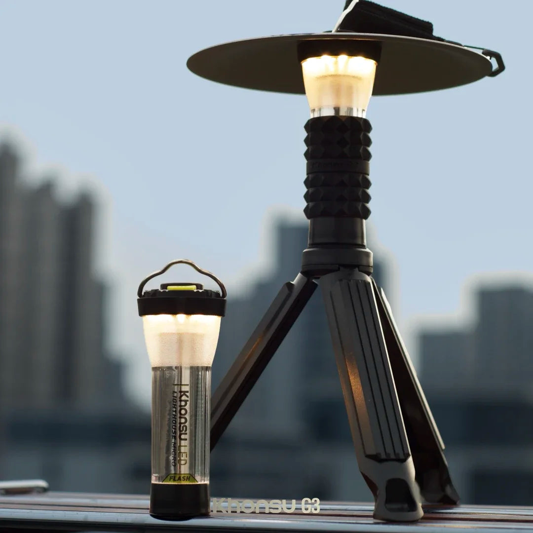 Portable LED Camping Lantern, Lamp and Set Options