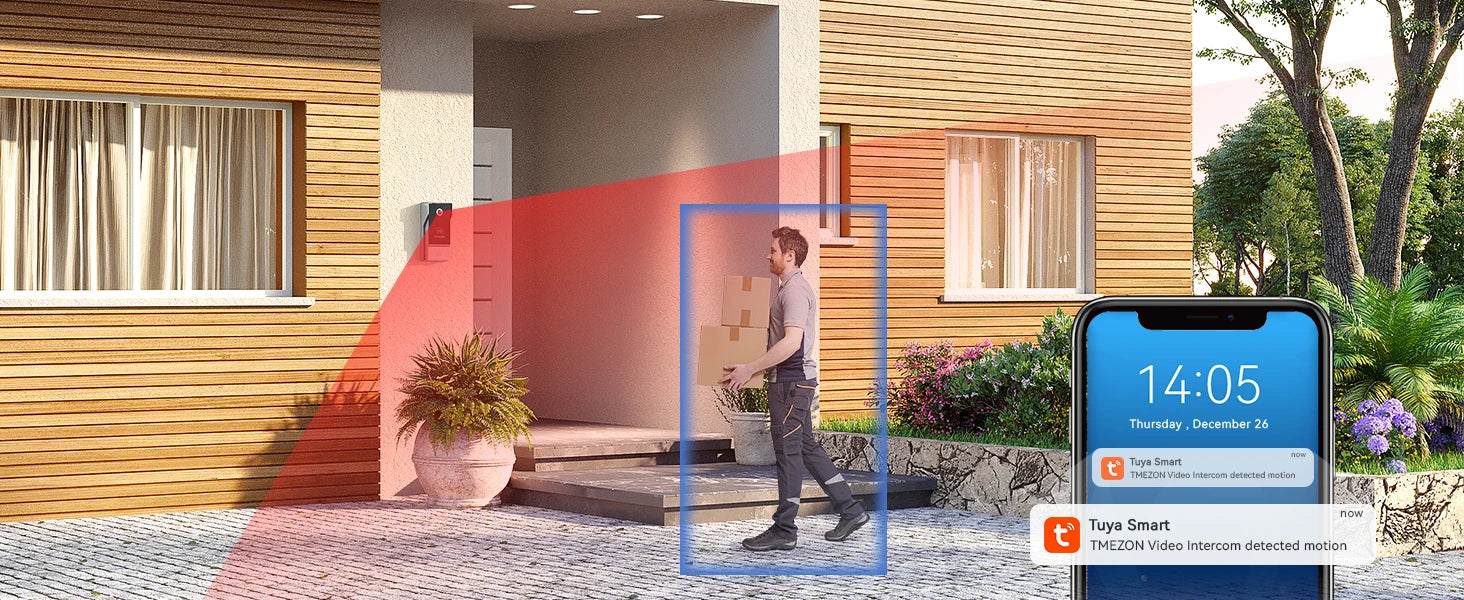 Smart Video Intercom 7" 1080P Screen