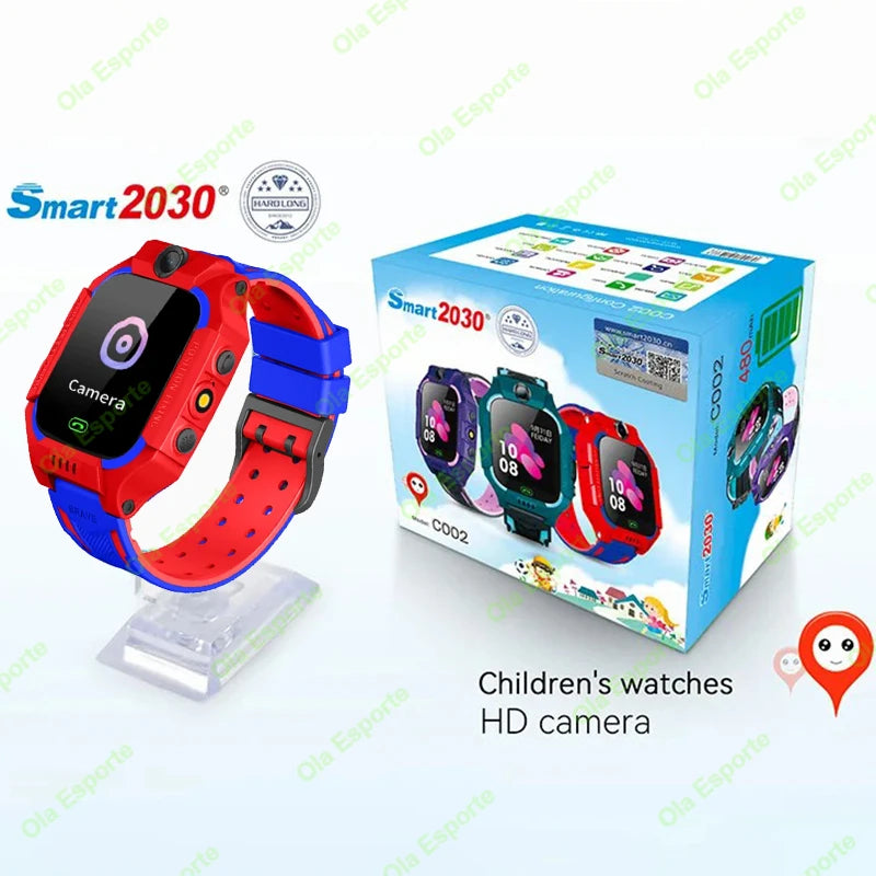 Montre connectée d’enfants avec appels 2G et bouton SOS
