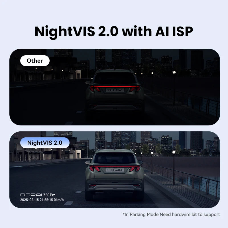 4K Dual-Channel Dash Cam with GPS, ADAS and Wi-Fi 6