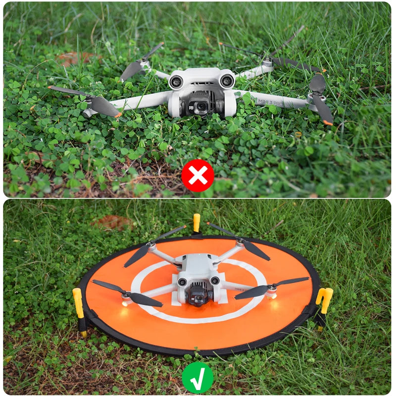 Foldable Drone Landing Pad, 40, 55 or 75 cm