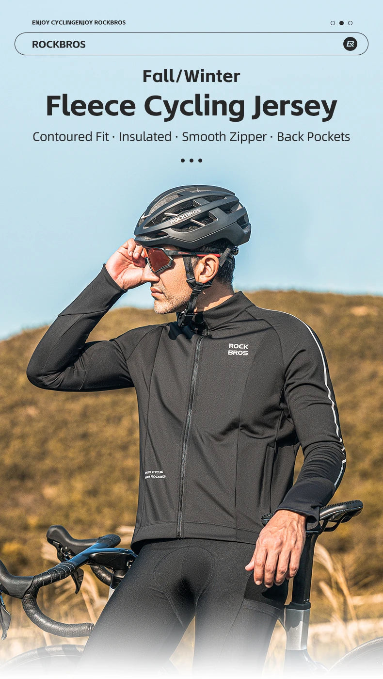 Women’s Winter Cycling Jacket with Fleece Lining and Windproof Design