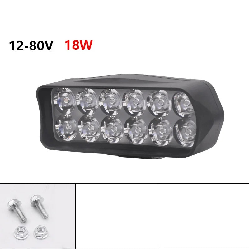 LED-hulpspot voor compatibele motorfietsen