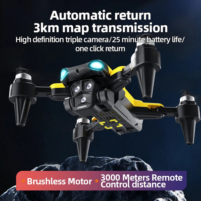 Zlagljiv RC dron z dvema HD kamerama in WiFi FPV