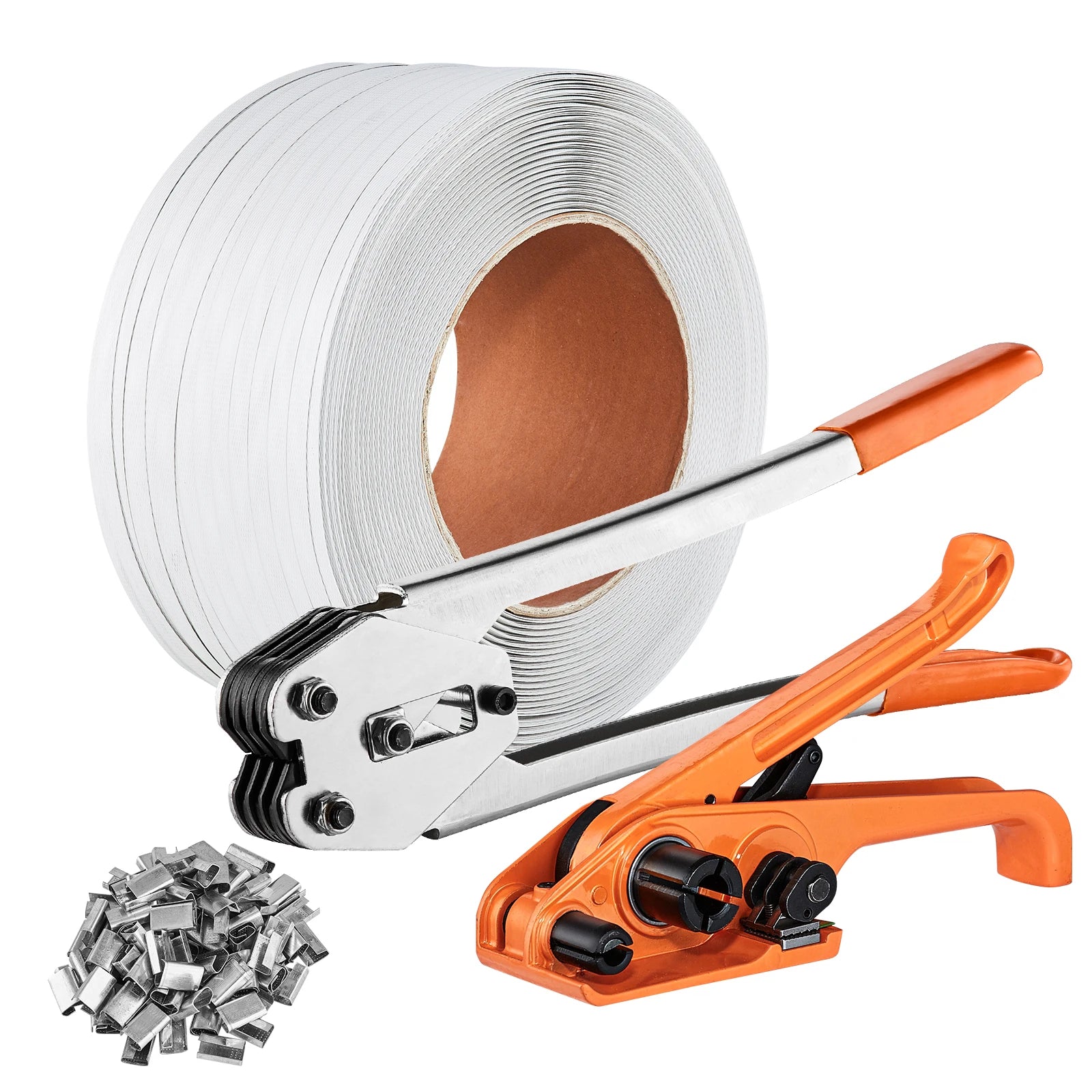 Pallet Packaging Strapping Banding Kit with Tensioner & Sealer