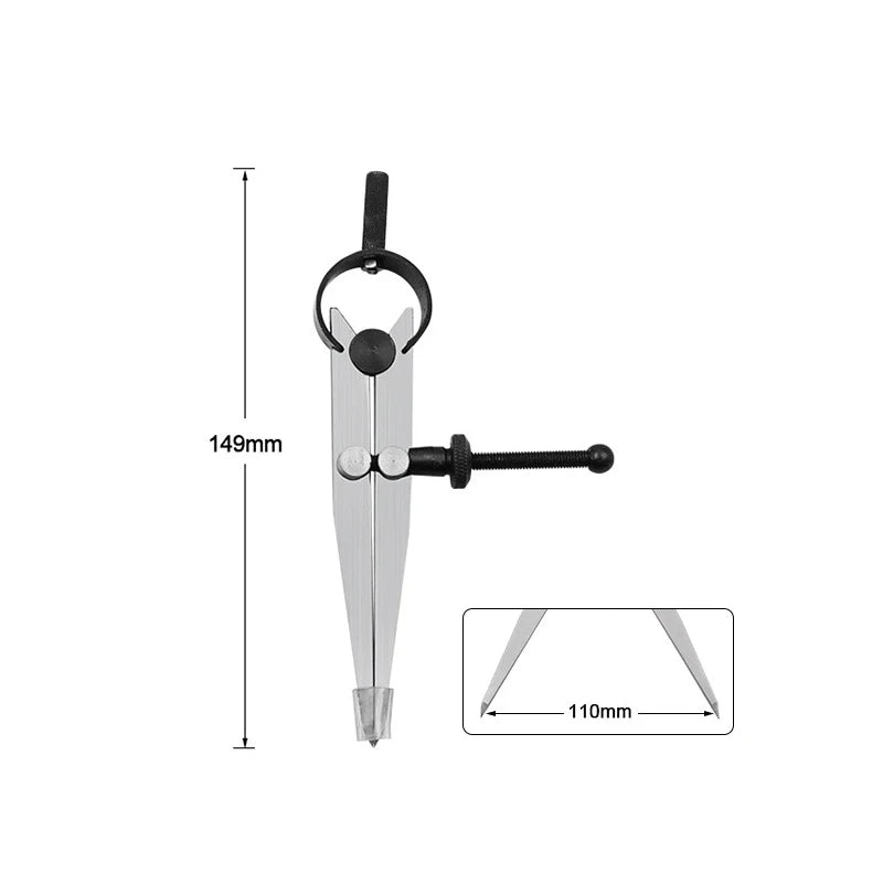 Lockable Steel Wing Divider for Leatherwork