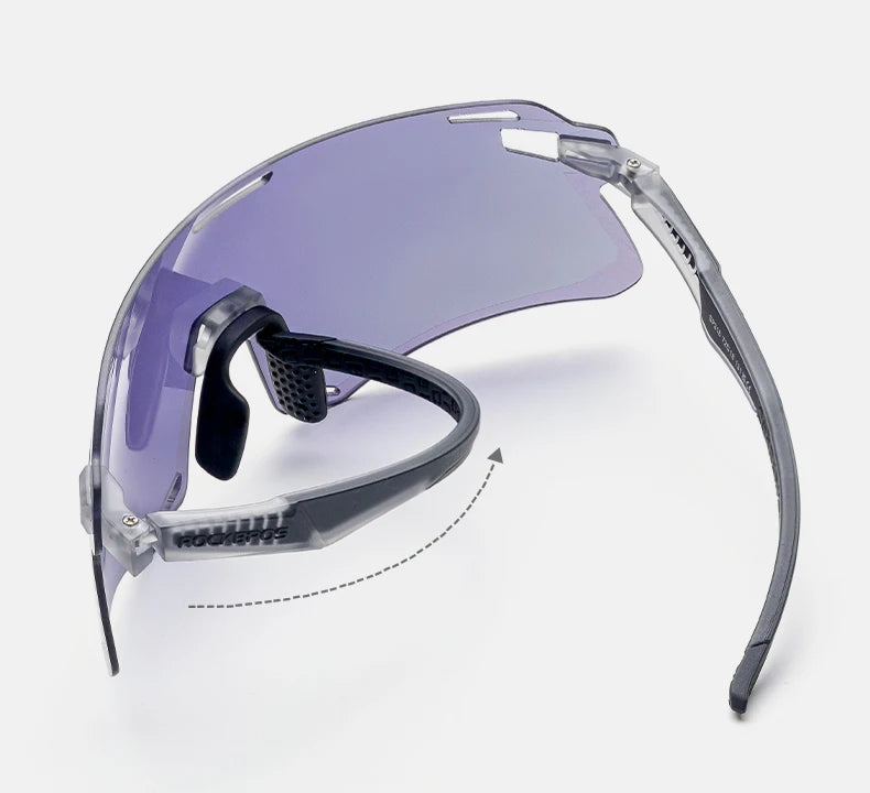 Photochromic Cycling Glasses with TR90 Frame