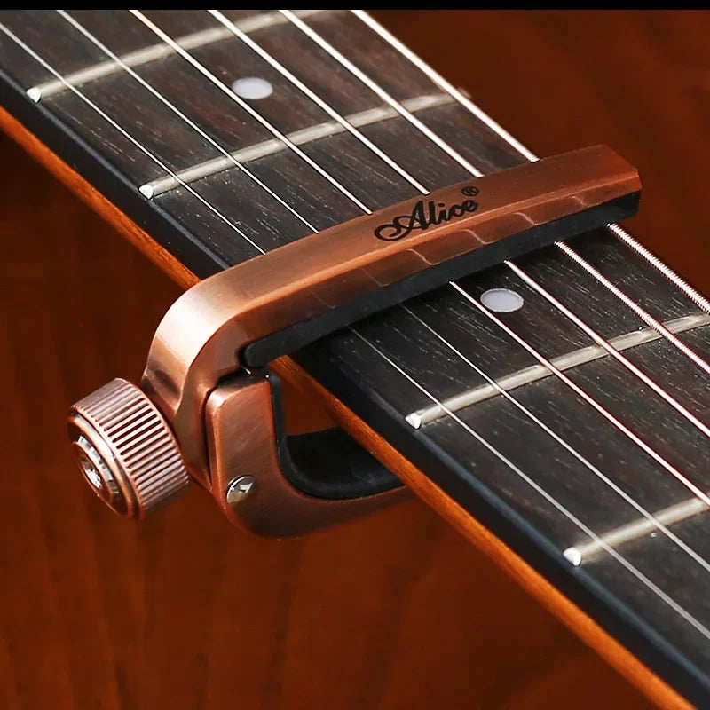 Metal Trigger Capo for Acoustic, Electric, Bass and Ukulele