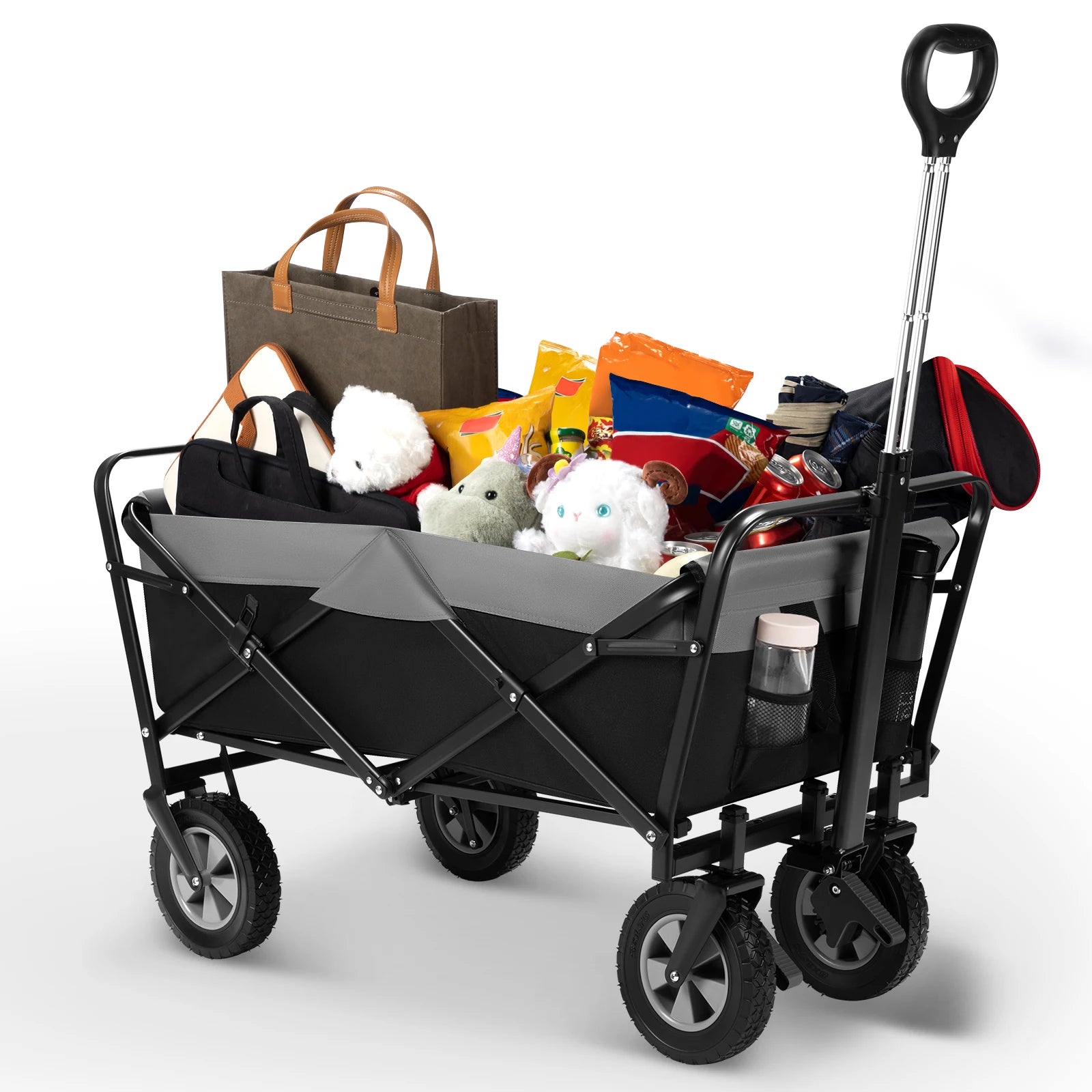 Katlanabilir El Arabası 100L Taşınabilir Plaj ve Bahçe Arabası