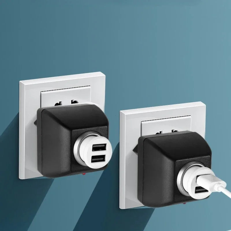 AC to 12 V Car-Socket Adapter, 500 mA