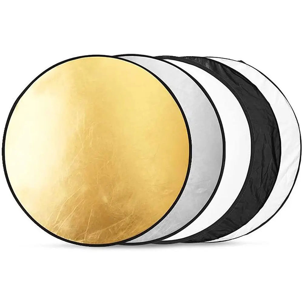 5-in-1 Folding Photography Reflector - Size Options