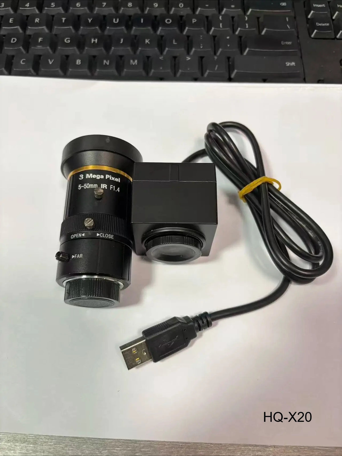 4K 1080P USB Box Camera met 8MP Sensor en Varifocale Lens