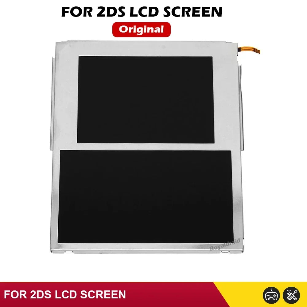 1PCS Original NEW Top Bottom LCD Display Screen For 2DS Replacement LCD Screen Accessories Dropshipping