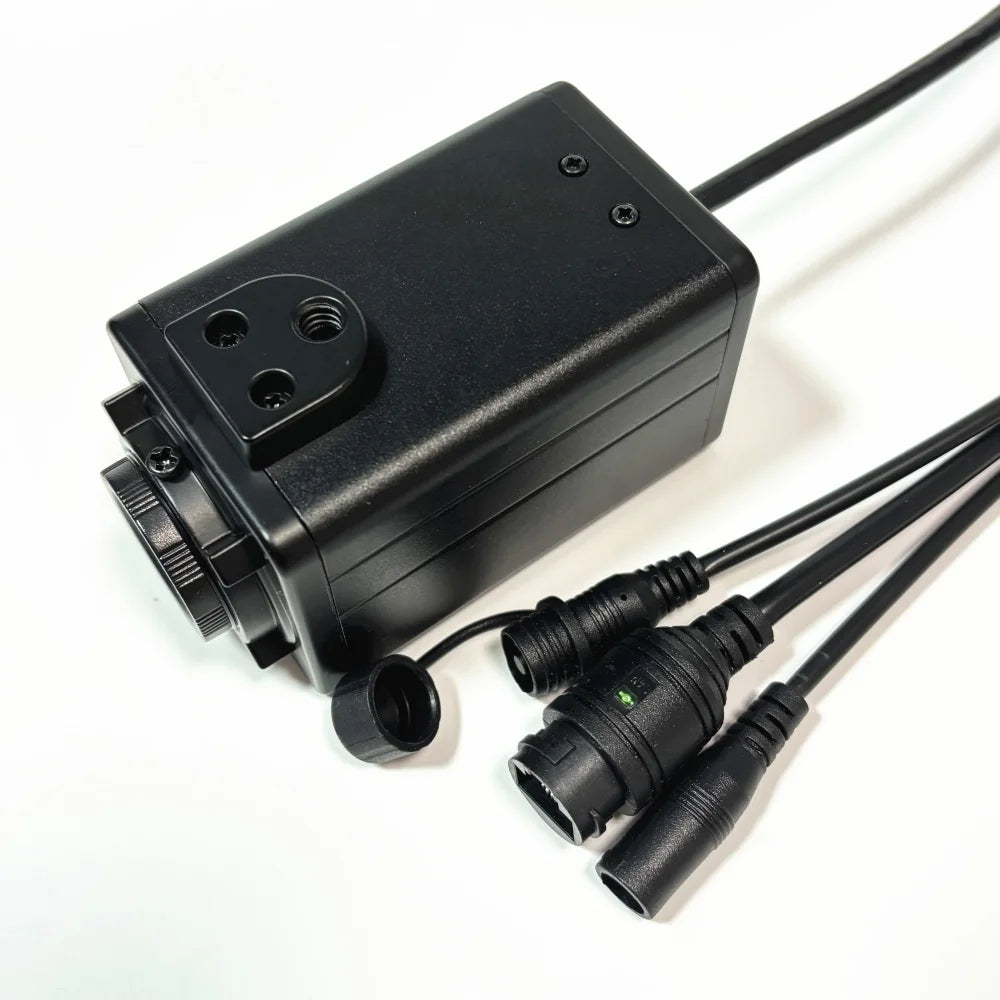 Câmara IP com Fio de 12MP, Lente 5-50mm e Cartão de 64G