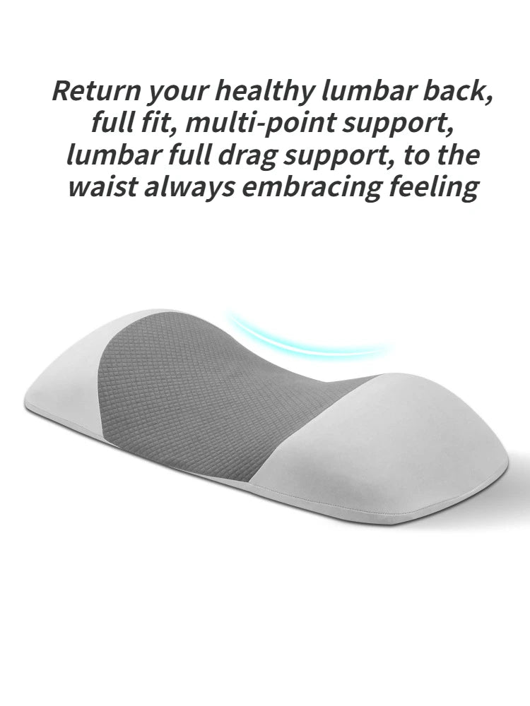 Lumbar Support Pillow for Sleeping Memory Foam Back Lumbar Support Cushion Back Support Bed Pillow Waist Support Back Sleepers