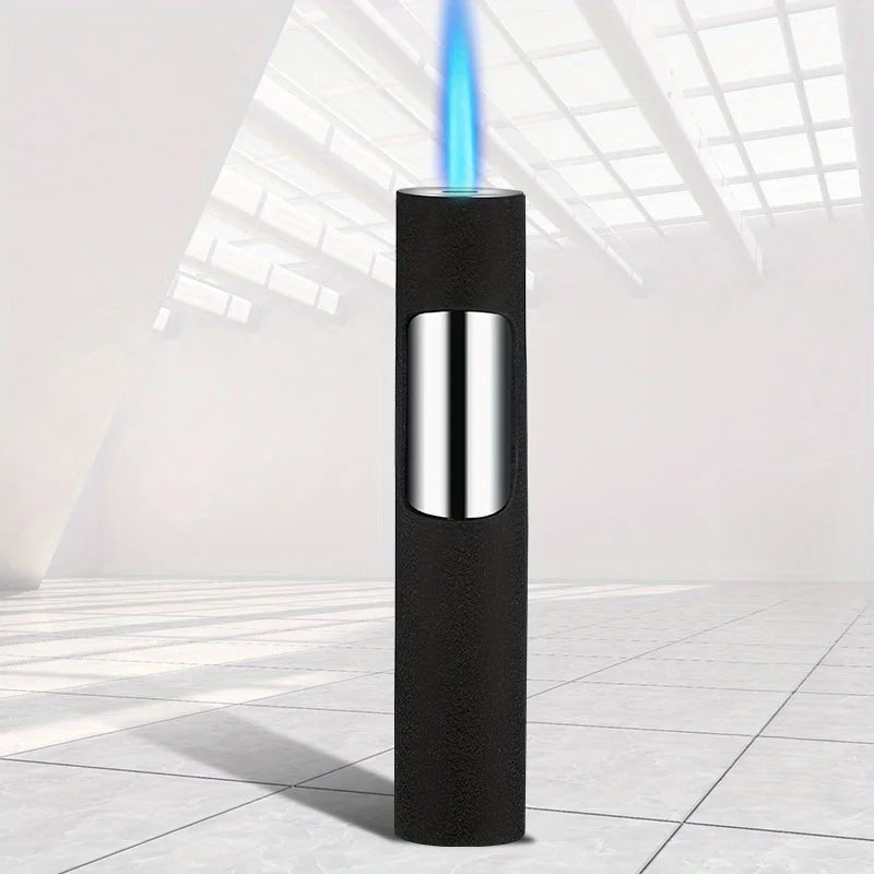 Windproof Blue Jet Flame Mini Refillable Torch Lighter