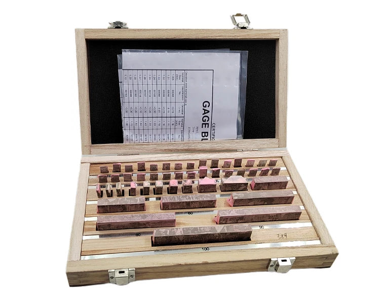 32-Piece Steel Gauge Block Set - Grade Options