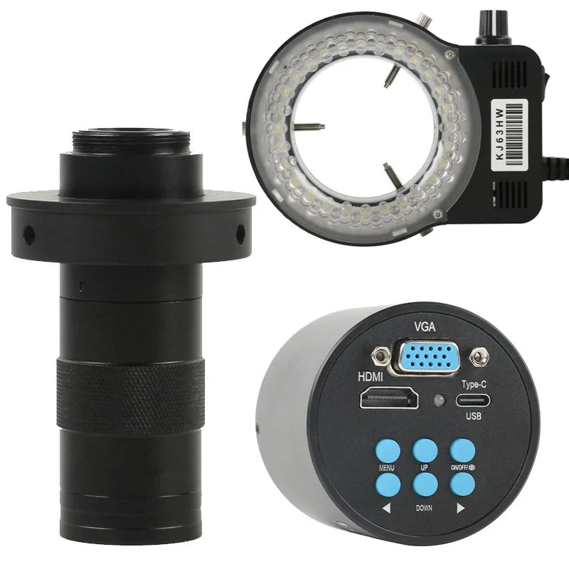 HDMI/VGA Microscope Camera - Lens and Kit Options