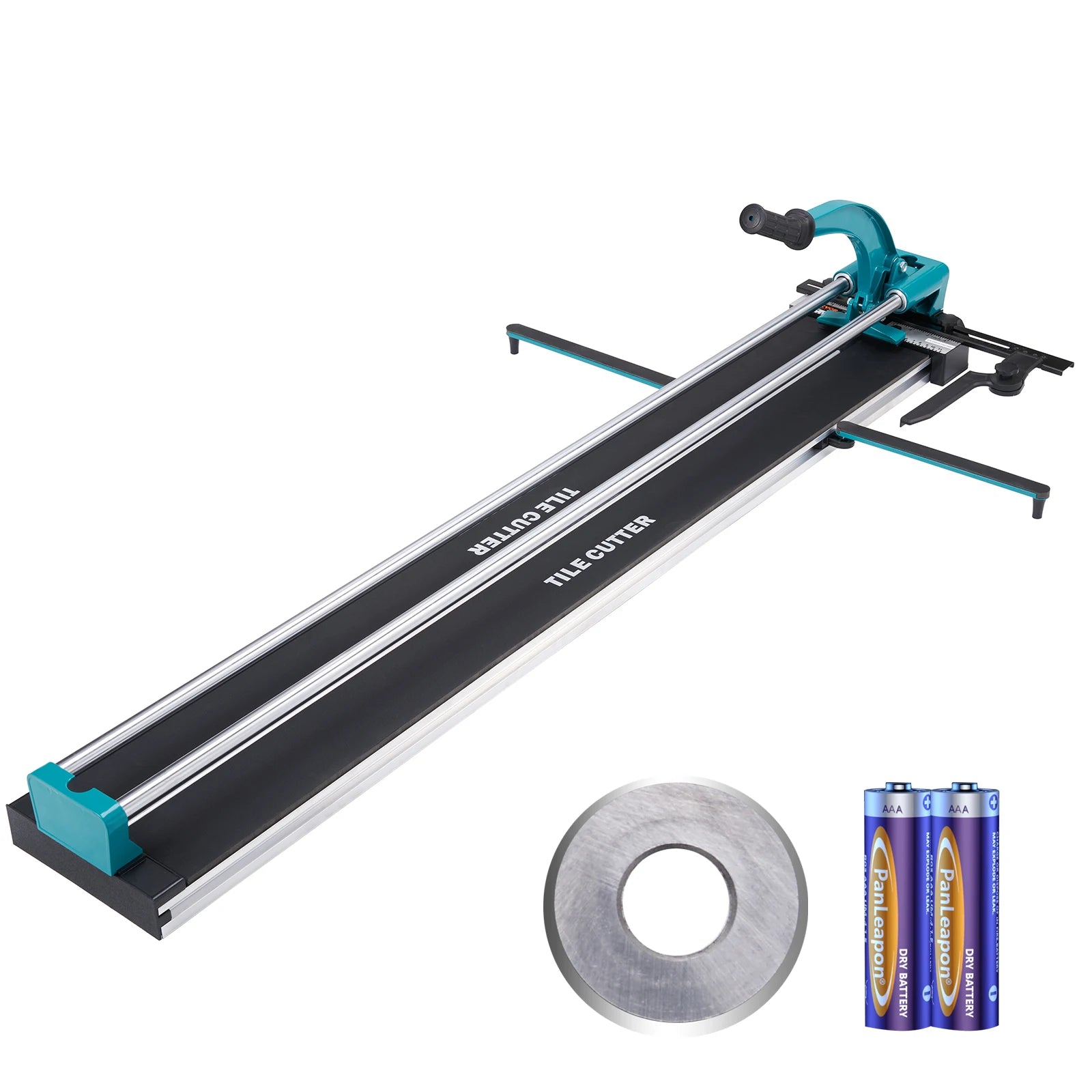 SucceBuy Manual Tile Cutter Porcelain Ceramic Tile Cutter with Tungsten Carbide Cutting Wheel Infrared Positioning Anti-Skid