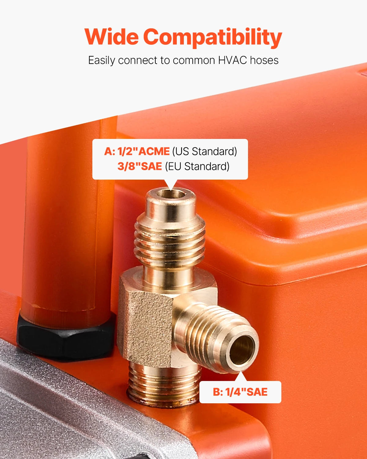 HVAC Vacuum Pump 3.5–9 CFM Single & Dual Stage for AC Systems