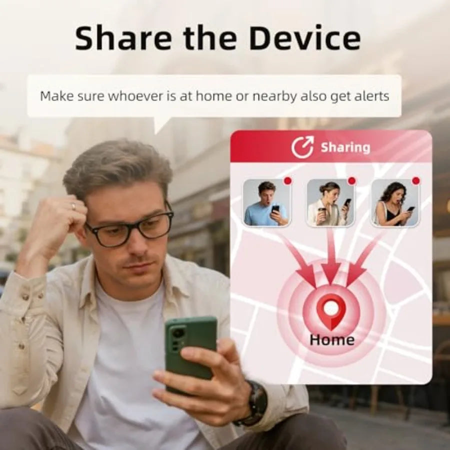 Wi-Fi Caregiver Pager Button with Two-Way Audio for Elderly