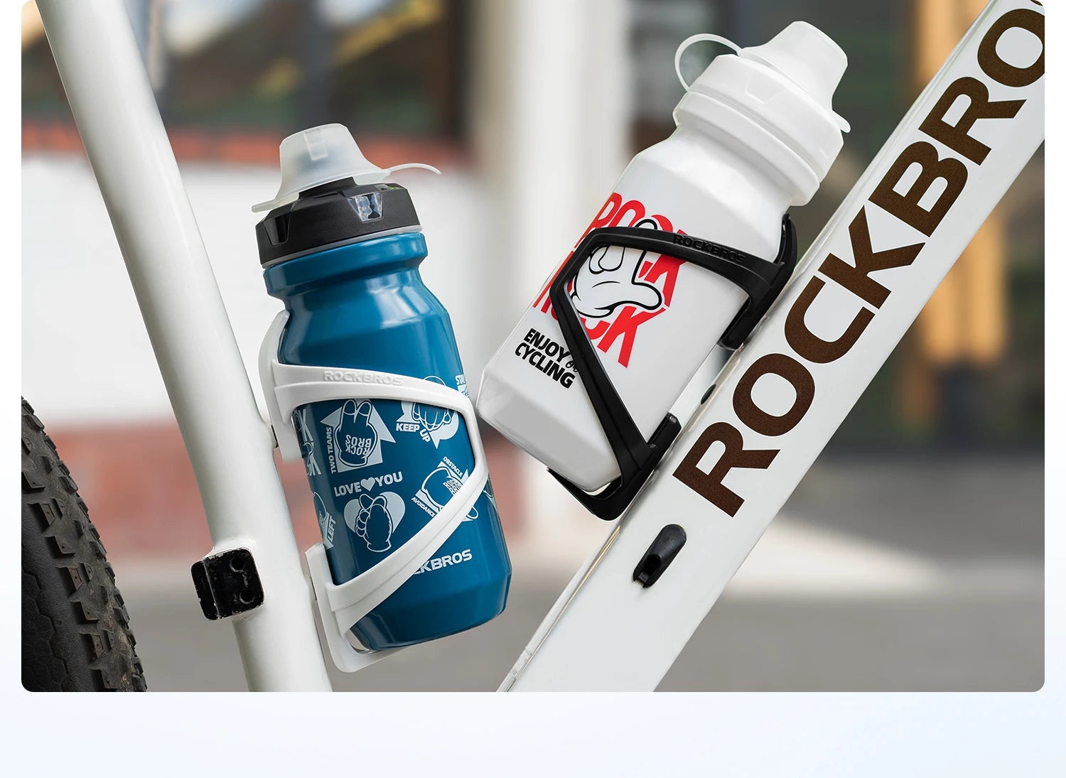 Lehký držák na cyklistickou lahev – bezpečný, pod 75 g