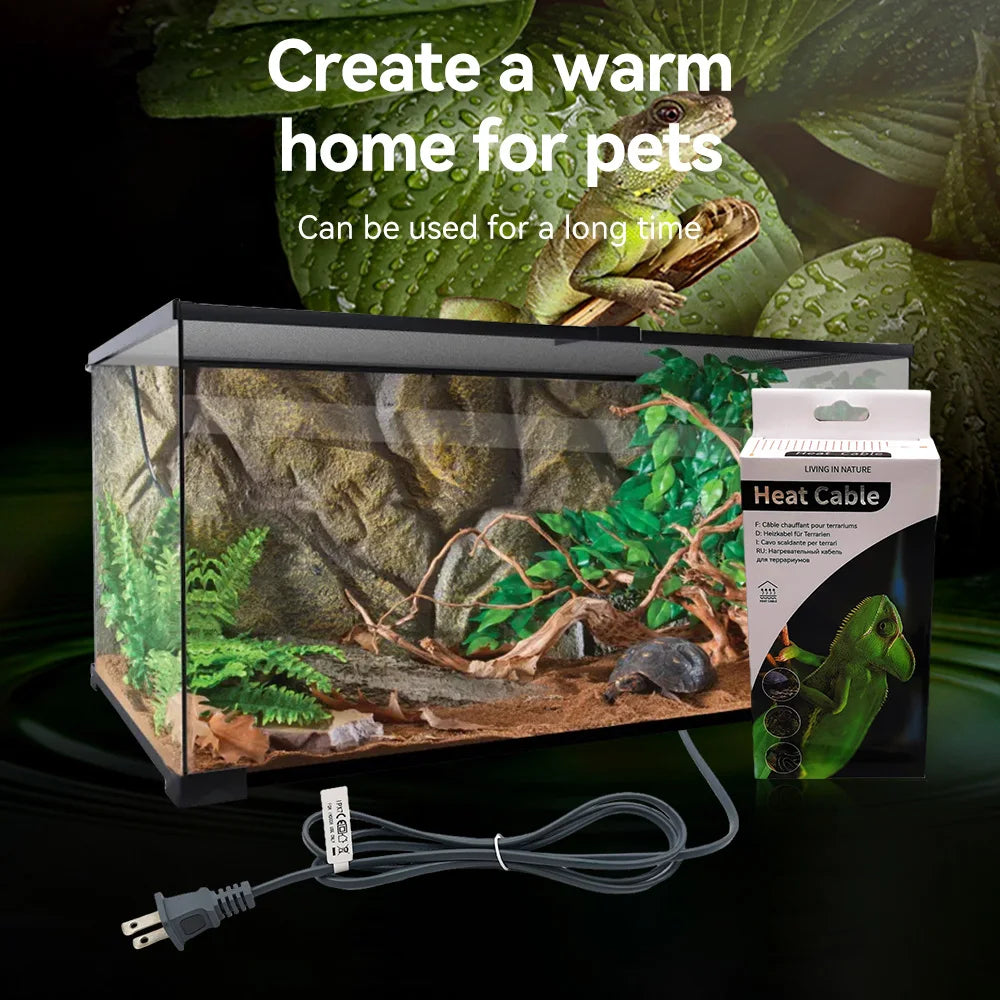 Reptile Heating Cable, 4–9 m Options