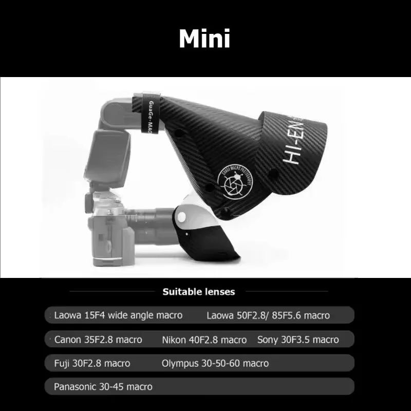 Macro Flash Diffuser - Size and Accessory Options