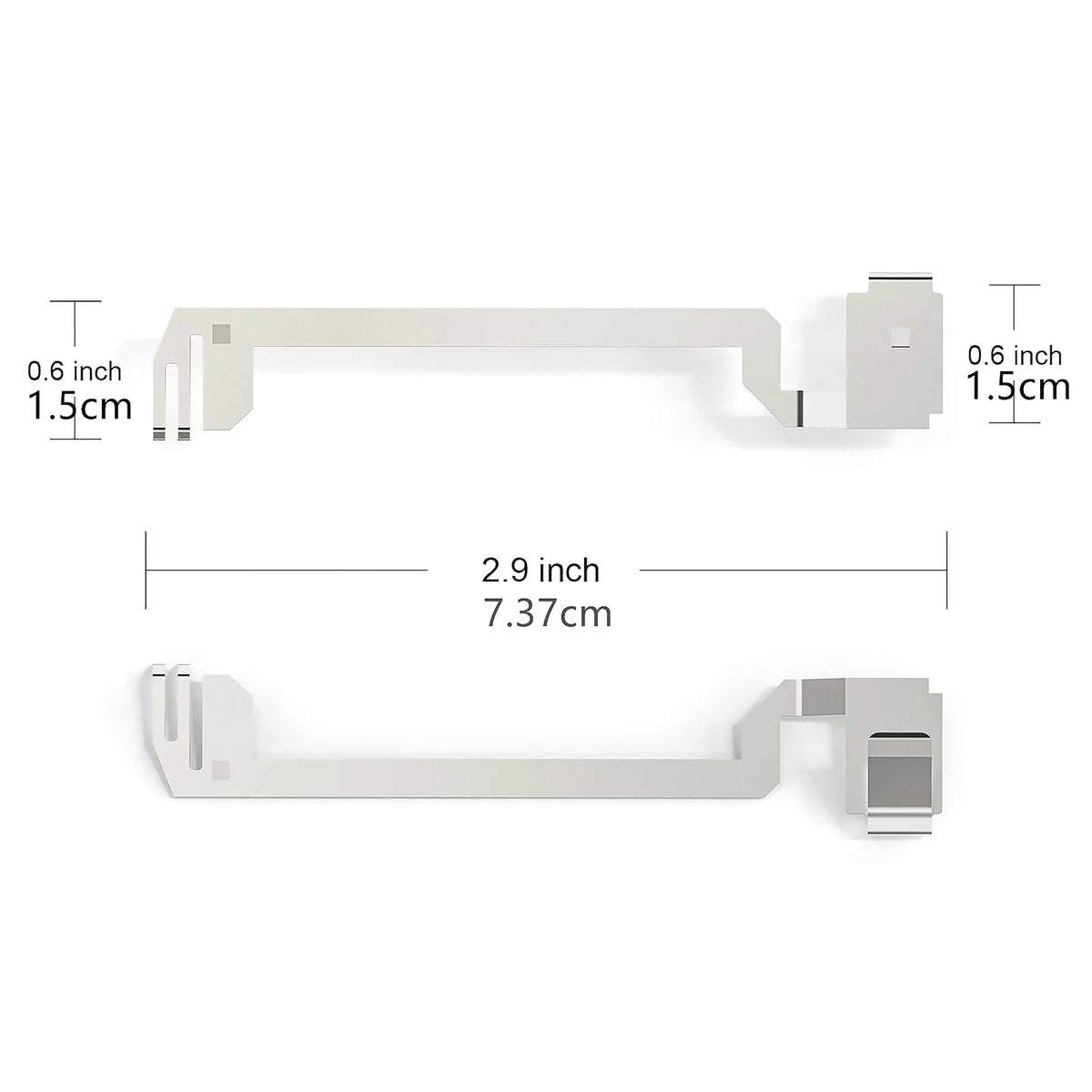 Batterijcontactset voor compatibele Fluke-multimeters