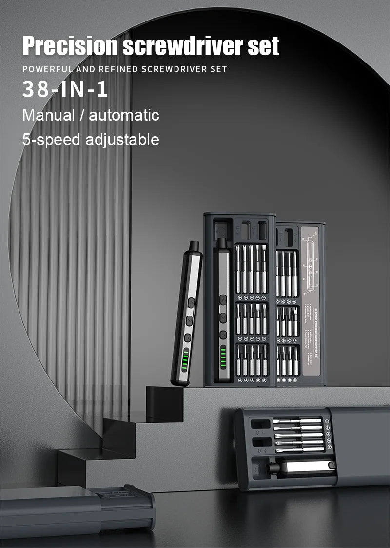 Rechargeable Precision Electric Screwdriver Set