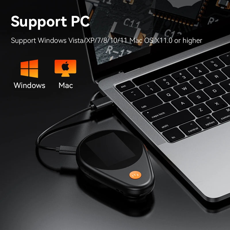 2.0inch 500X Digital Microscope 1080P Video Coin Microscopio with Magnifying Glass Wiht 8Leds for Electronics Repair Windows/Mac