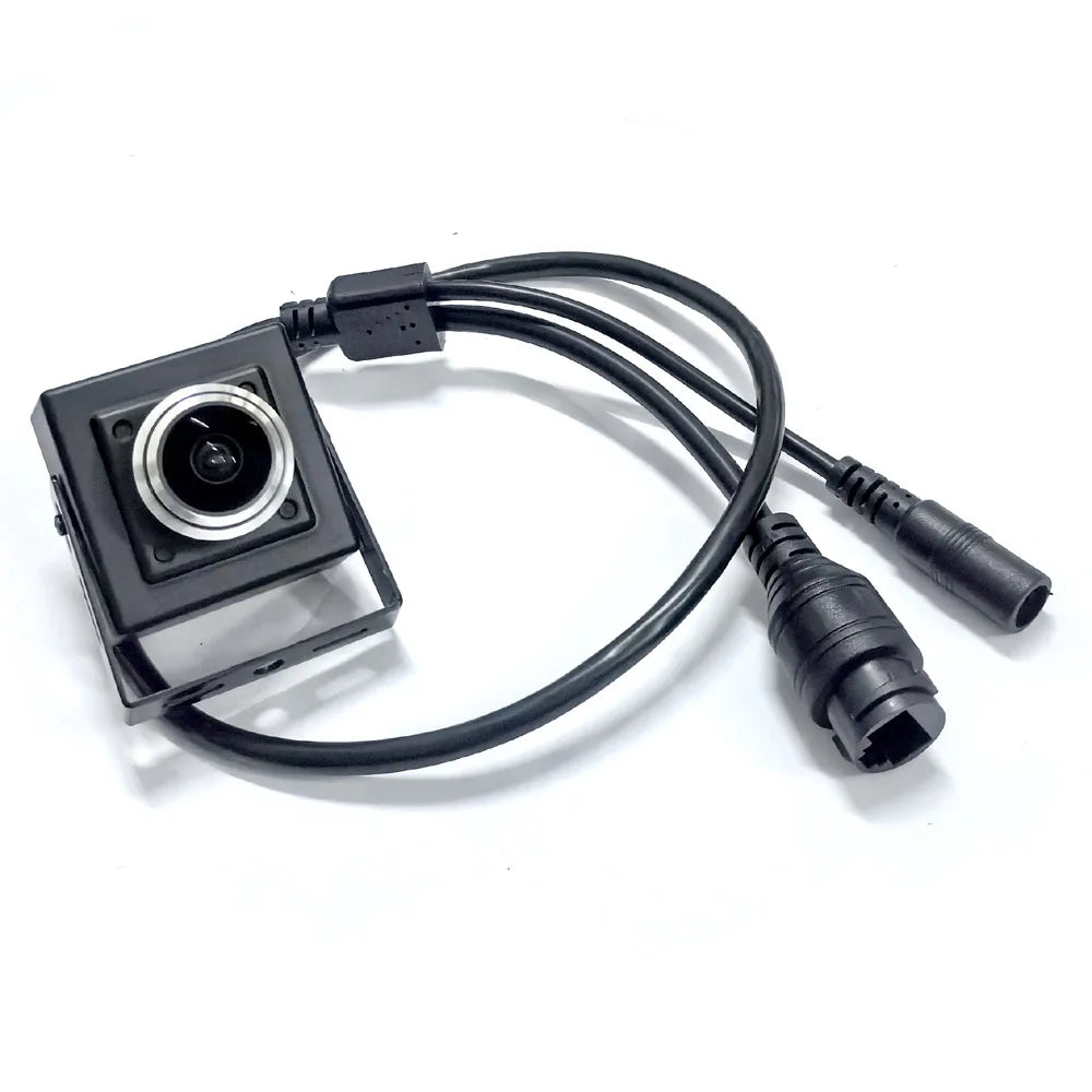 8MP Low-Light CMOS IP Camera with Fisheye Lens