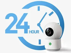 AOSU 3MP Indoor Baby Monitor Camera with 2-Way Audio